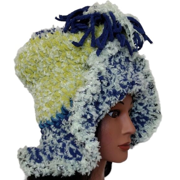 Floppy Type Hat OOAK Handmade Crochet Free Hand Women\'s One Size main image 7